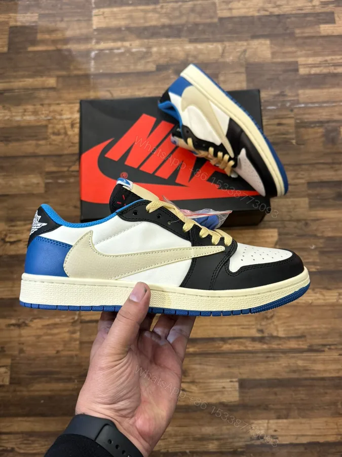 View 1 of First Copy Air Jordan 1 x Travis Scott Low