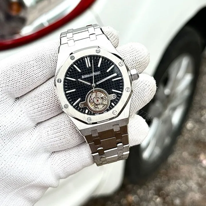 View 1 of Audemars Piguet Royal Oak Flying Tourbillion Black Dial 41mm Automatic