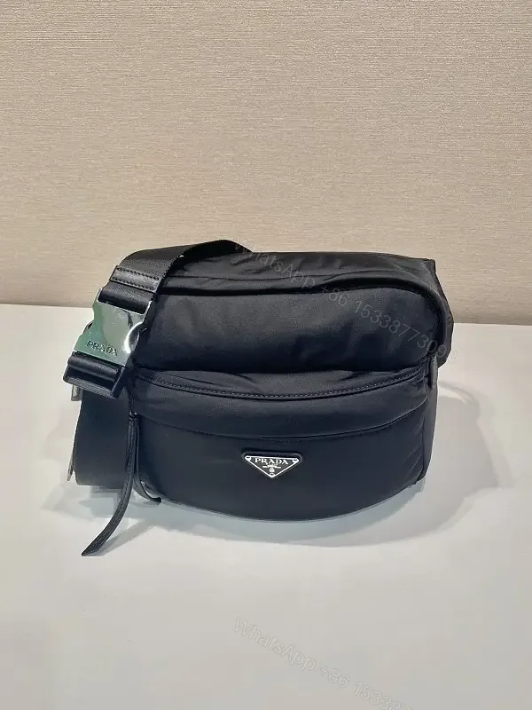 View 1 of Compact Nylon Messenger: Bold, Functional, Modern Utility