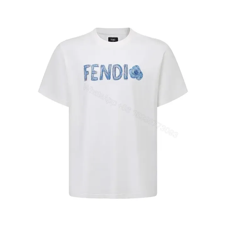 View 1 of White Cotton Graphic Tee — Bold Logo, Elevated Casual