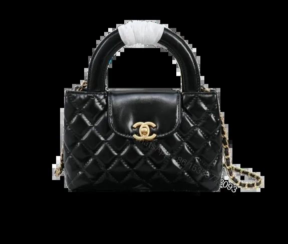 View 1 of Chanel Mini Kelly Shopping Tote Bag XE7TD55 – Black