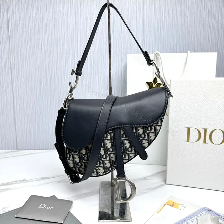 View 1 of Chic City Saddle Bag: Monogramed Teardrop Luxury Bag