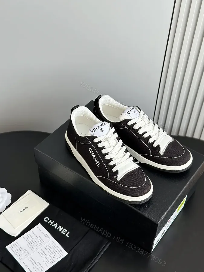 View 1 of Chanel-Style Black & White High-Tops: Quiet Luxury Comfort