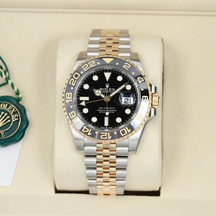 View 1 of FIRST COPY Rolex Oyster perpetual Gmt master watch