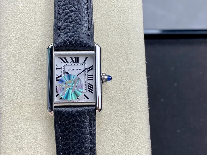 View 1 of Cartier Tank Must Extra Large Automatic Stainless Steel Silver WSTA0040