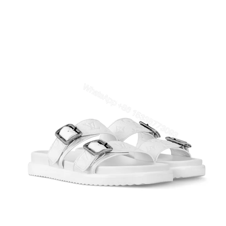 View 1 of Louis Vuitton LV Venice Mule White 1AHSIX