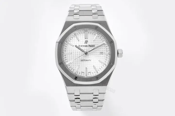 View 1 of BBR Factory Audemars Piguet Royal Oak 15400V2 ZF Edition – Silver Stainless Steel Automatic Watch with Date
