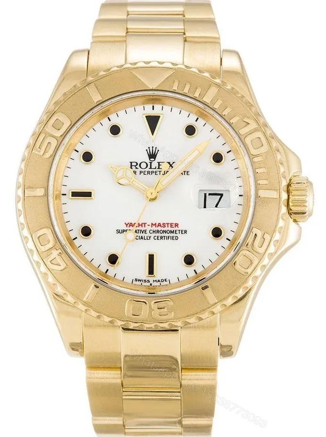 View 1 of Replica Rolex Yacht-Master White Dial 16628