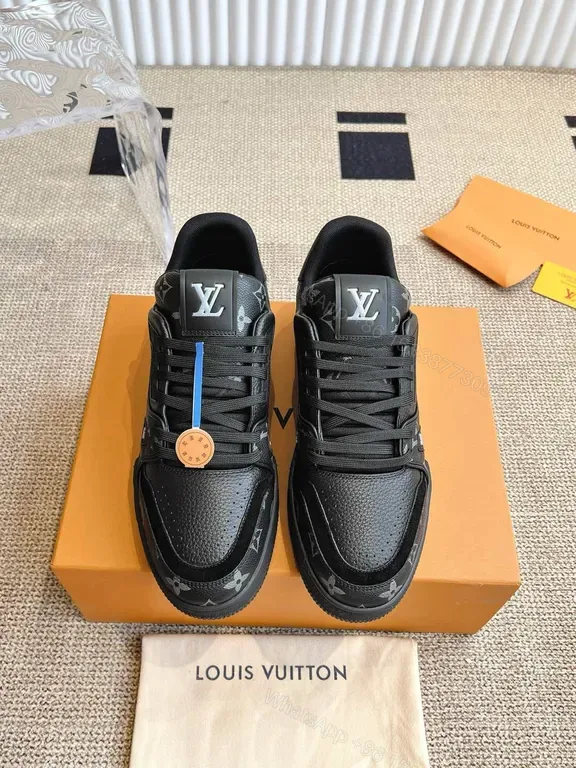 View 1 of Boldly Modern Louis Vuitton-Inspired Sneaker: Luxe Comfort
