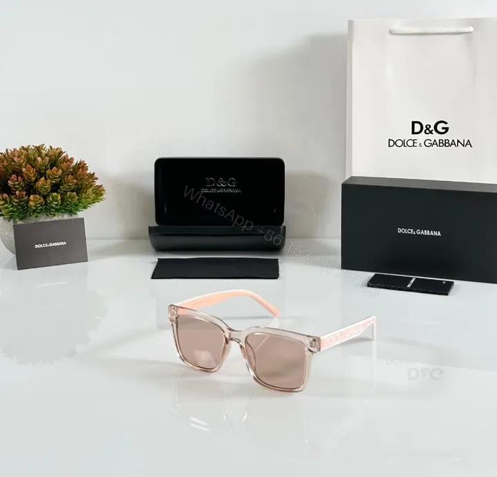 View 1 of Dolce & Gabbana Model 5101 Pink Transparent Acetate Sunglasses