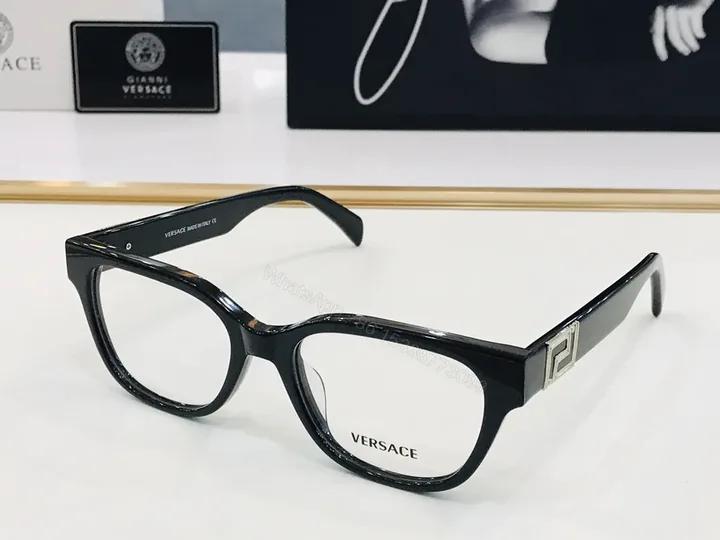 View 1 of Chic Black Acetate Versace Eyewear: Allâ€‘Day Confidence