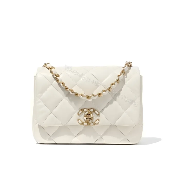 View 1 of Chanel Mini Flap Bag And Gold Hardware Light Beige 20Cm
