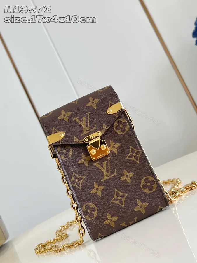 View 1 of Compact Monogram Crossbody: Luxe, Petite, All-Season Security
