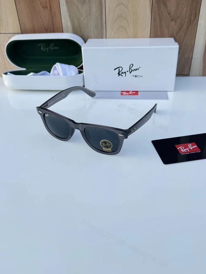 View 1 of First Copy RayBan 2140 Grey Black Sunglasses