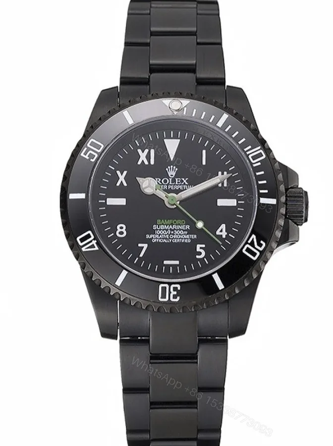 View 1 of Replica Rolex Submariner Black Dial PR16233BBL