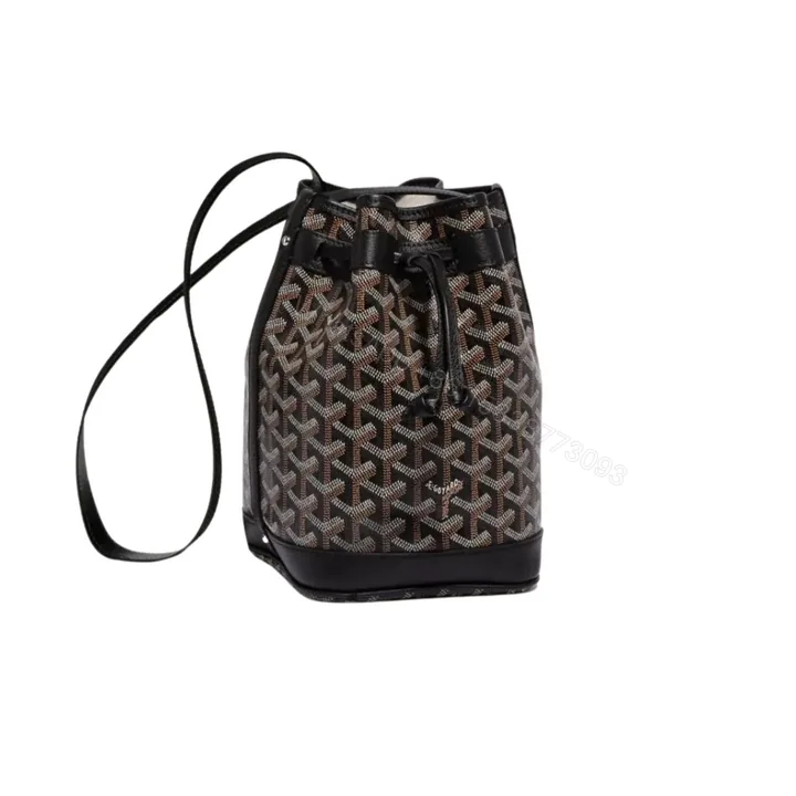 View 1 of GOYARD GOYARDINE PETIT FLOT BUCKET BAG BLACK 23CM PEFLOTPMLTY01CL01P