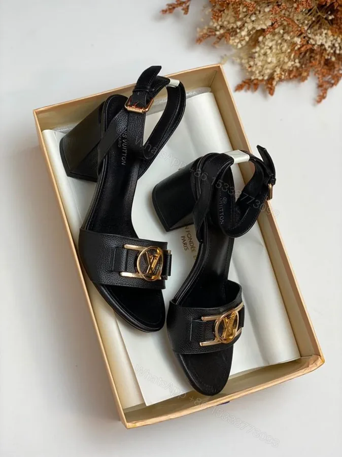 View 1 of Louis Vuitton Lock It sandals dupe