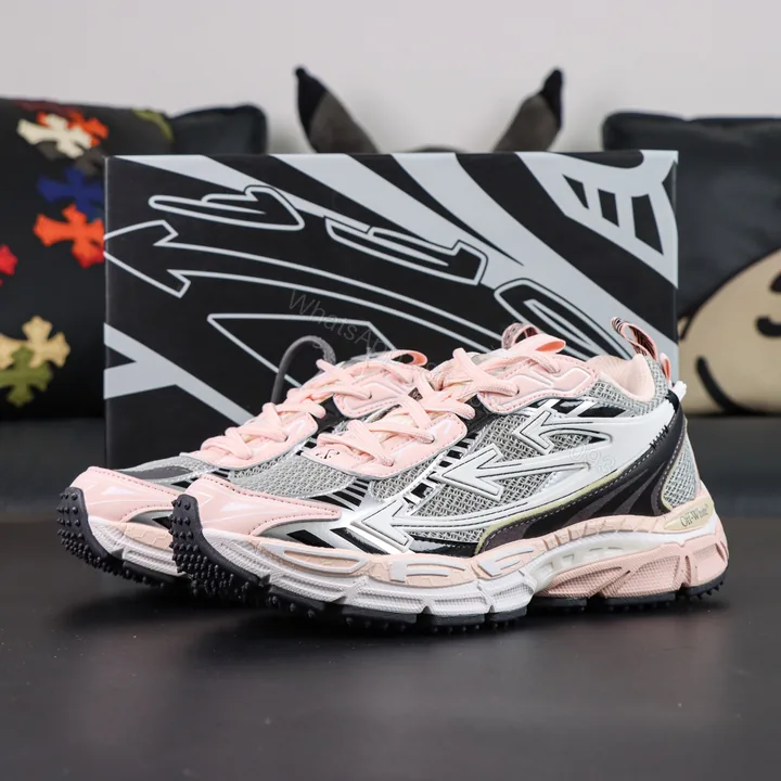 View 1 of Off White Be Right Back Pink White