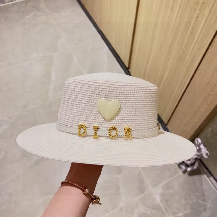 View 1 of Chic Straw Fedora: Ivory, Straw, Modern Romance Hat