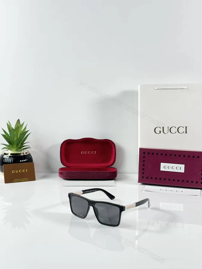 View 1 of First Copy Gucci 2203 Black Sunglasses
