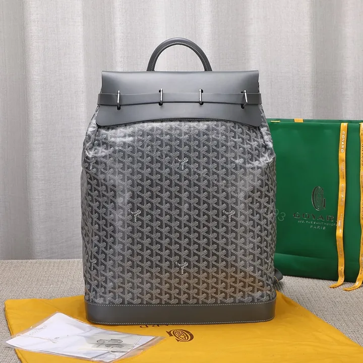 View 1 of Goyard Steamer PM Grey Backpack