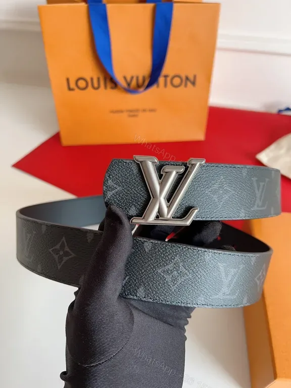 View 1 of Minimalist Monogram Belt: Designer-Inspired, Versatile Leather Belt