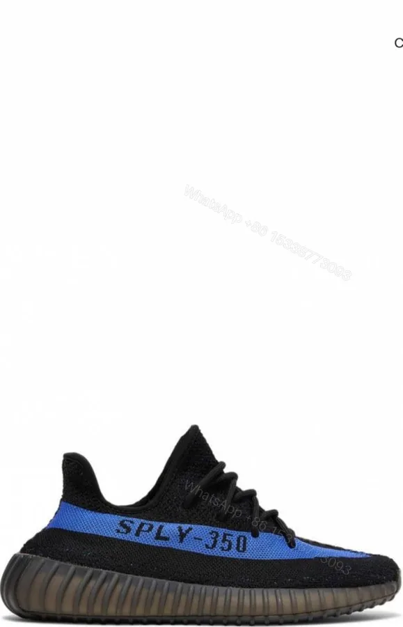 View 1 of First Copy Adidas Yeezy Boost 350 V2 Black Men’s Sneakers