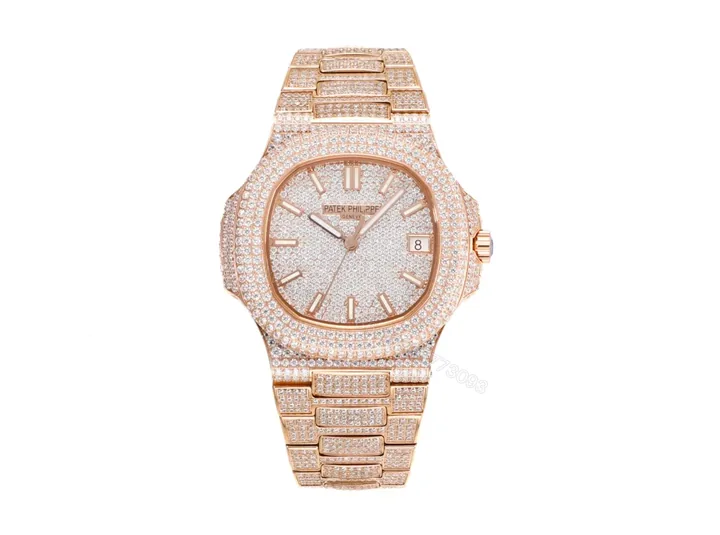 View 1 of Patek Philippe Rose Gold Diamond Watch