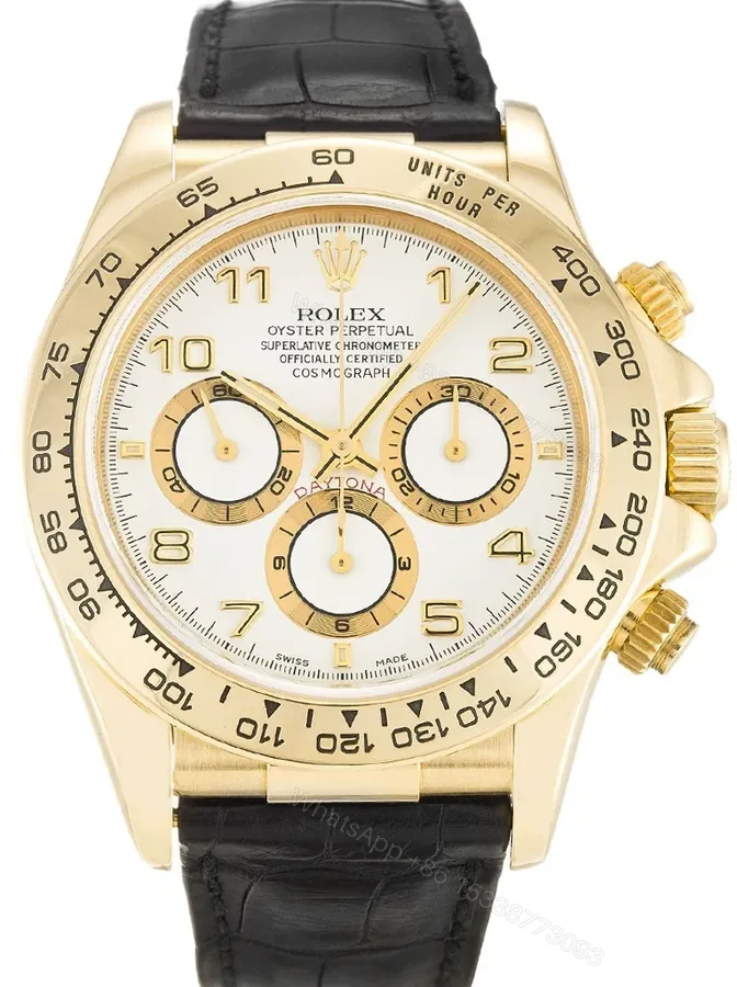 View 1 of Replica Rolex Daytona White Dial 16518