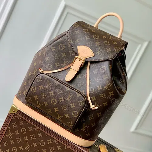 View 1 of LV Montsouris M11197 Backpack MM SIZE