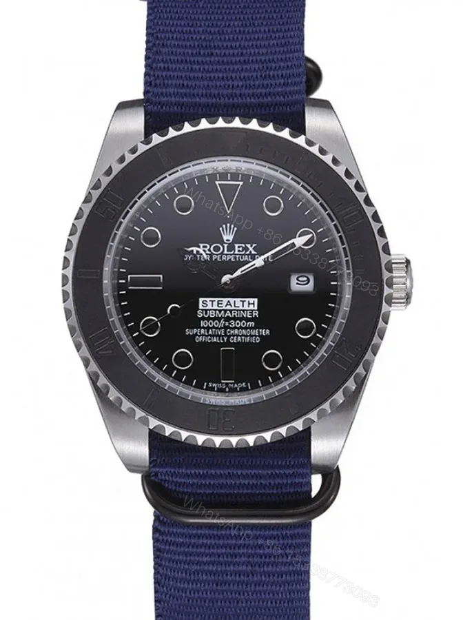 View 1 of Replica Rolex Submariner Blue Dial 621989