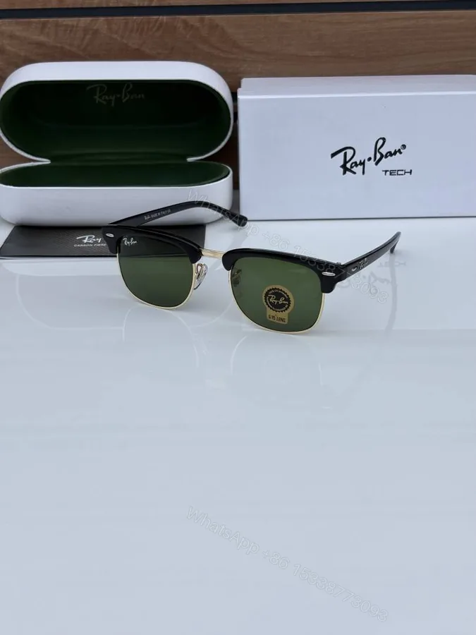 View 1 of First Copy Rayban 3016 Golden Green