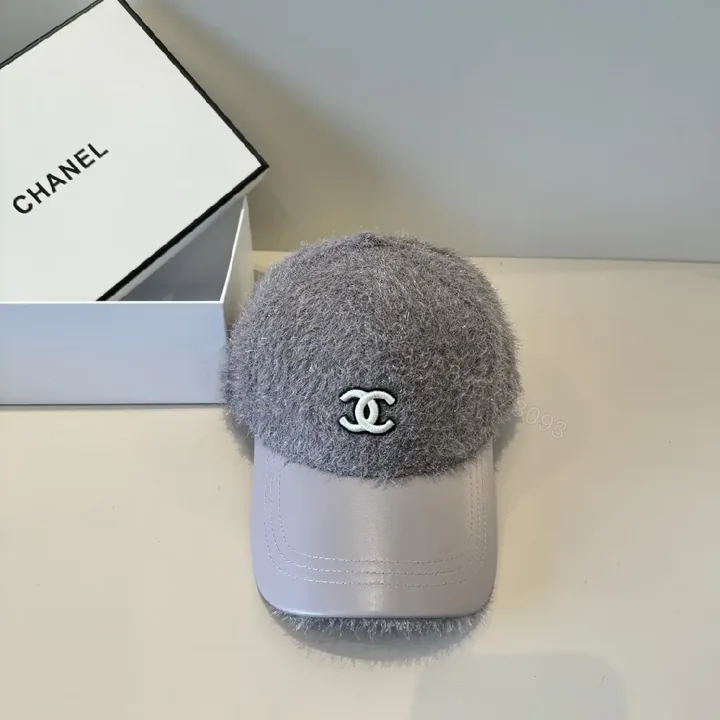 View 1 of Lux Fur-Trim Cap: Subtle Luxe, Soft Comfort, Modern Style