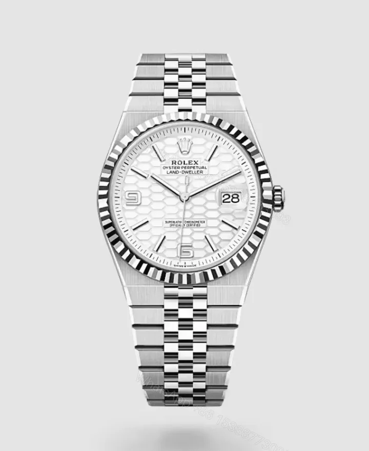 View 1 of Replica Rolex Land Dweller 40 mm Oystersteel