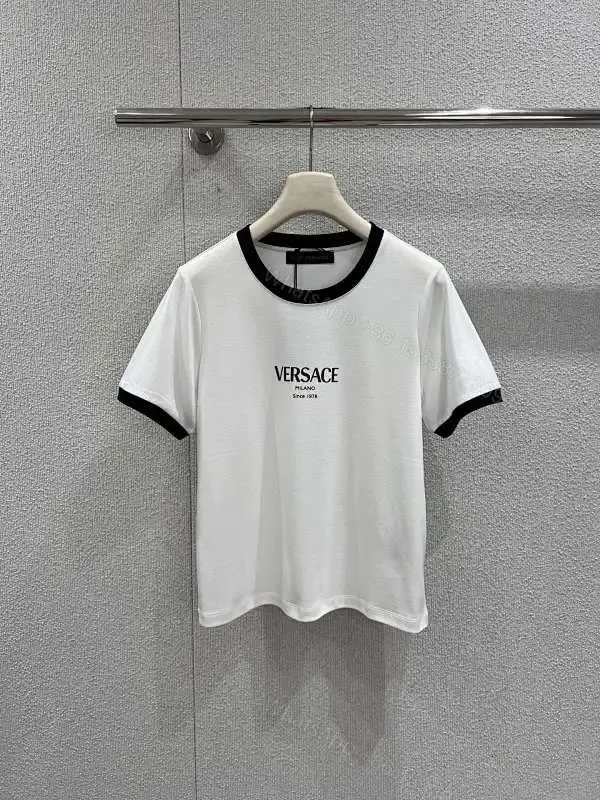 View 1 of Monochrome Versace Tee: Elevated Everyday Comfort