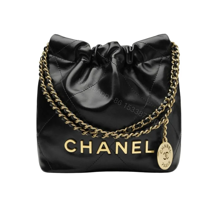 View 1 of Chanel 22 Mini Handbag Black 23Cm