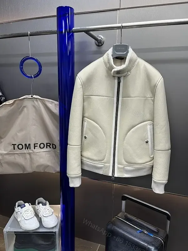 View 1 of Cozy Luxury Bomber Jacket: Plush Texture, All‐Season Style