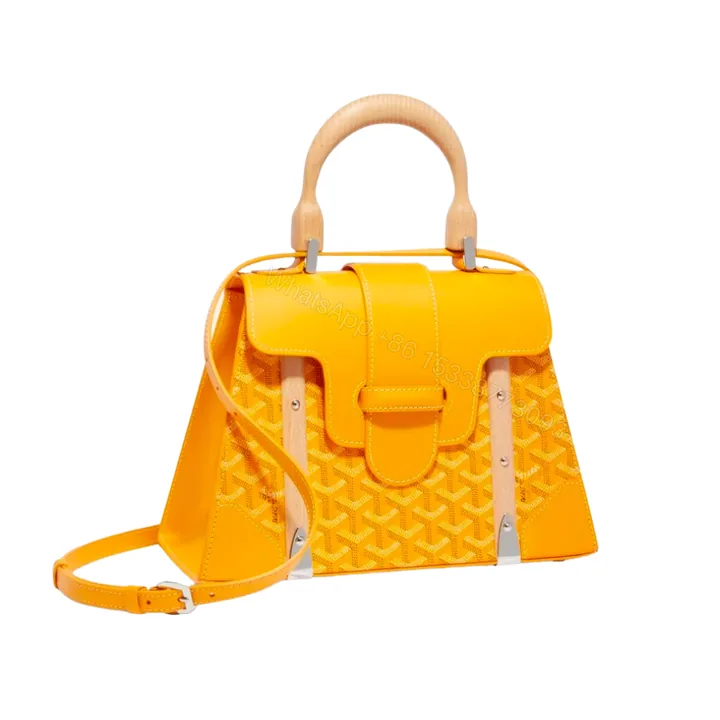 View 1 of GOYARD SAIGON PM BAG YELLOW 20CM