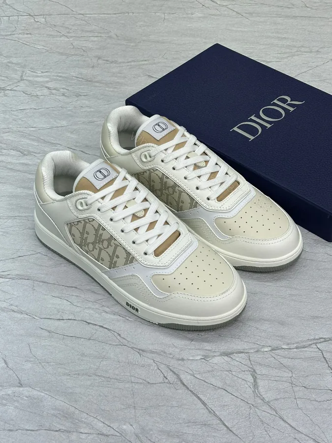 View 1 of Dior Beige Sneakers Replica