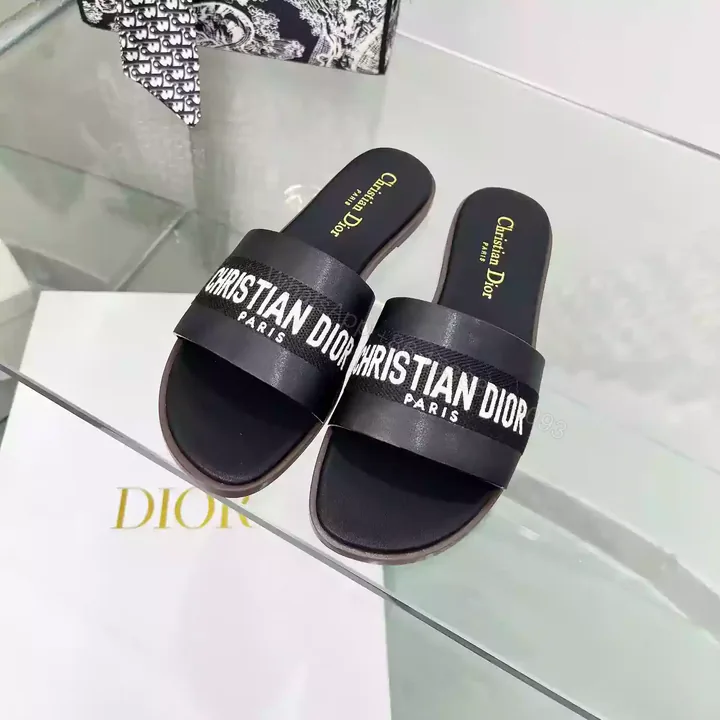 View 1 of Dior Dway Heeled Slide Black – SDD010