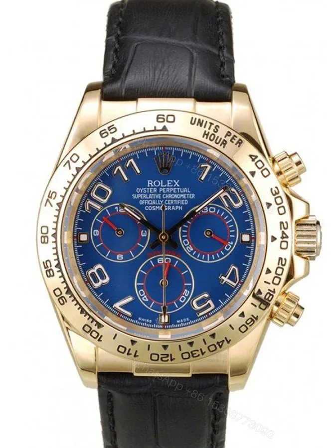 View 1 of Replica Rolex Daytona Blue Dial REP016832