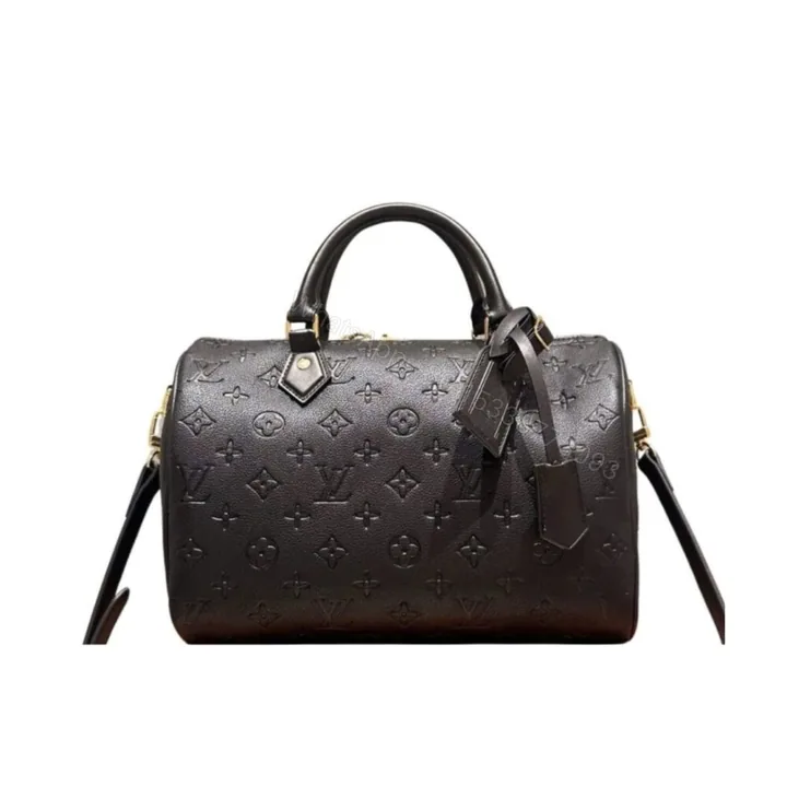 View 1 of Louis Vuitton Speedy Soft Bag Monogram Black 30Cm