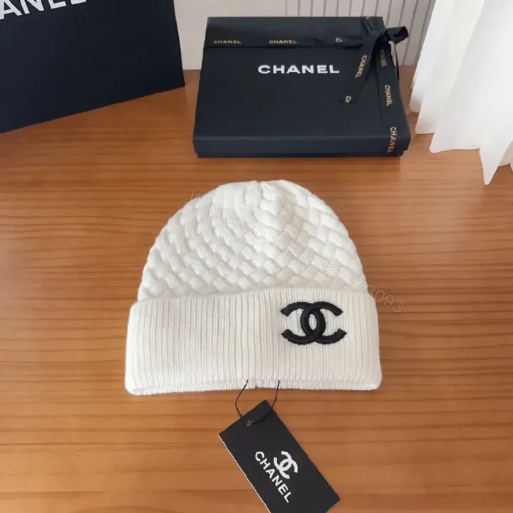 View 1 of Luxe Knit Beanie Warmth Cable Knit Modern Crest