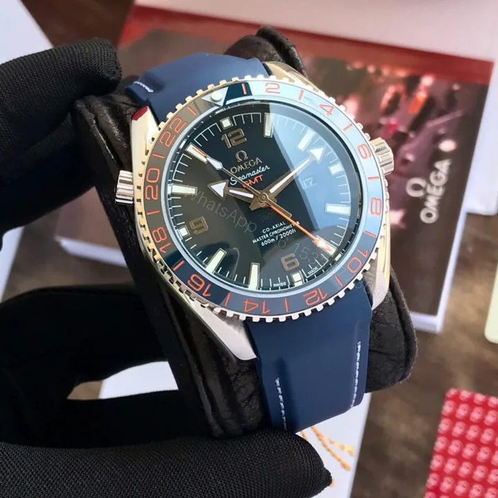 View 1 of Omega Seamaster Co-Axial GMT Deep Blue 40MM Automatic