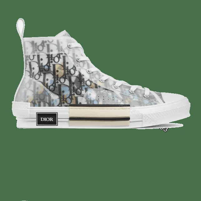 View 1 of DIOR B23 HIGH TOP ALEX FOXTON OBLIQUE – CD35