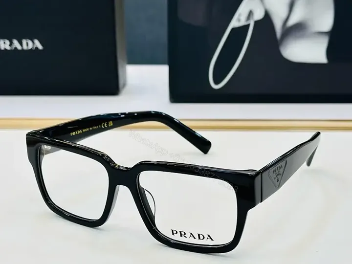 View 1 of Bold Frame Black Acetate Minimalist Luxury Eyewear