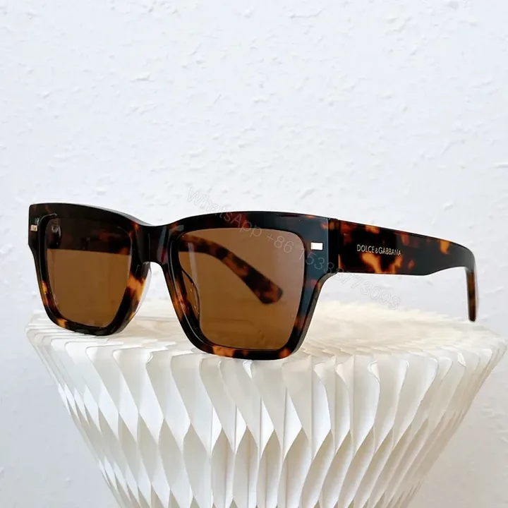 View 1 of Tortoiseshell Square Frames - Dolce & Gabbana Sunglasses