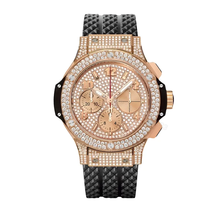 View 1 of Hublot With Diamond Replica