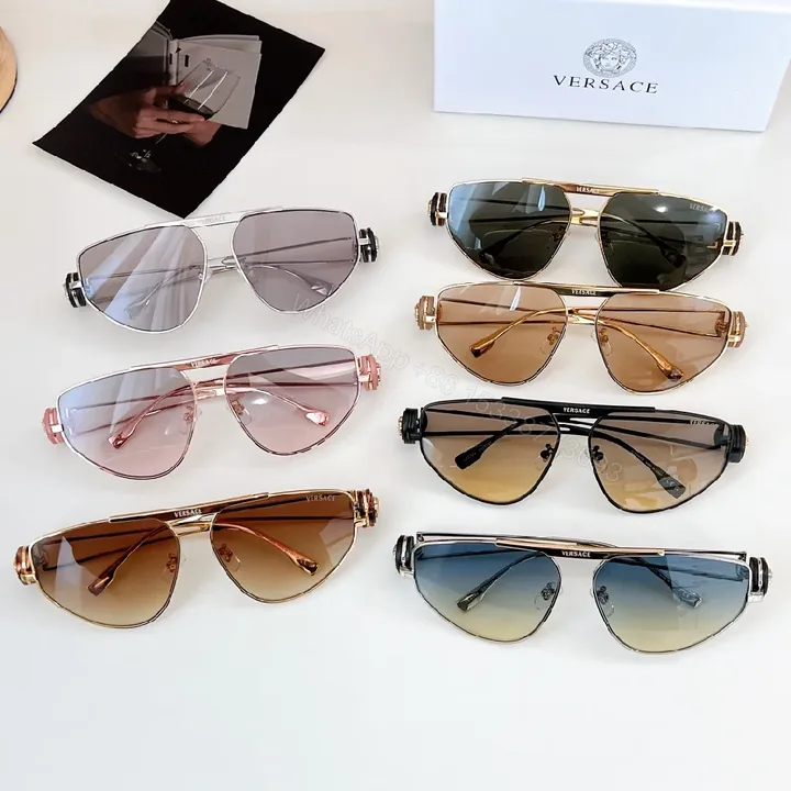 View 1 of Aviator Sunglasses: Premium Metal Frame, Gradient Lenses, All-Day Comfort