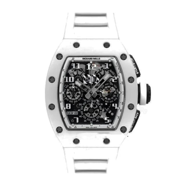 View 1 of Richard Mille RM 011 FM Super Clone : Felipe Massa Titanium Limited Edition Flyback Chronograph